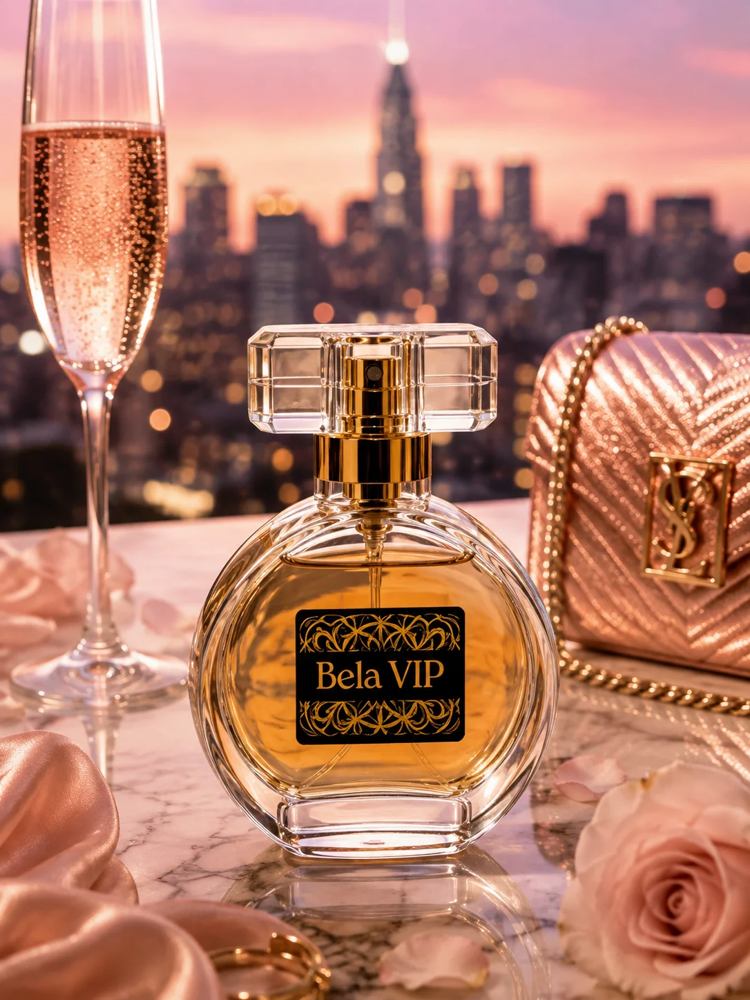 similar Perfume Contratipo Inspirado no 212 VIP Rosé Bela VIP Z002