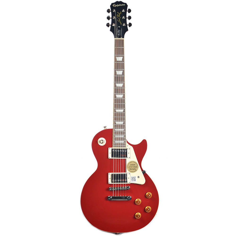 【10379】 左利き用 Epiphone Les Paul Standard Guitarra Les Paul Standard Cardinal Red|Pandora Music Shop