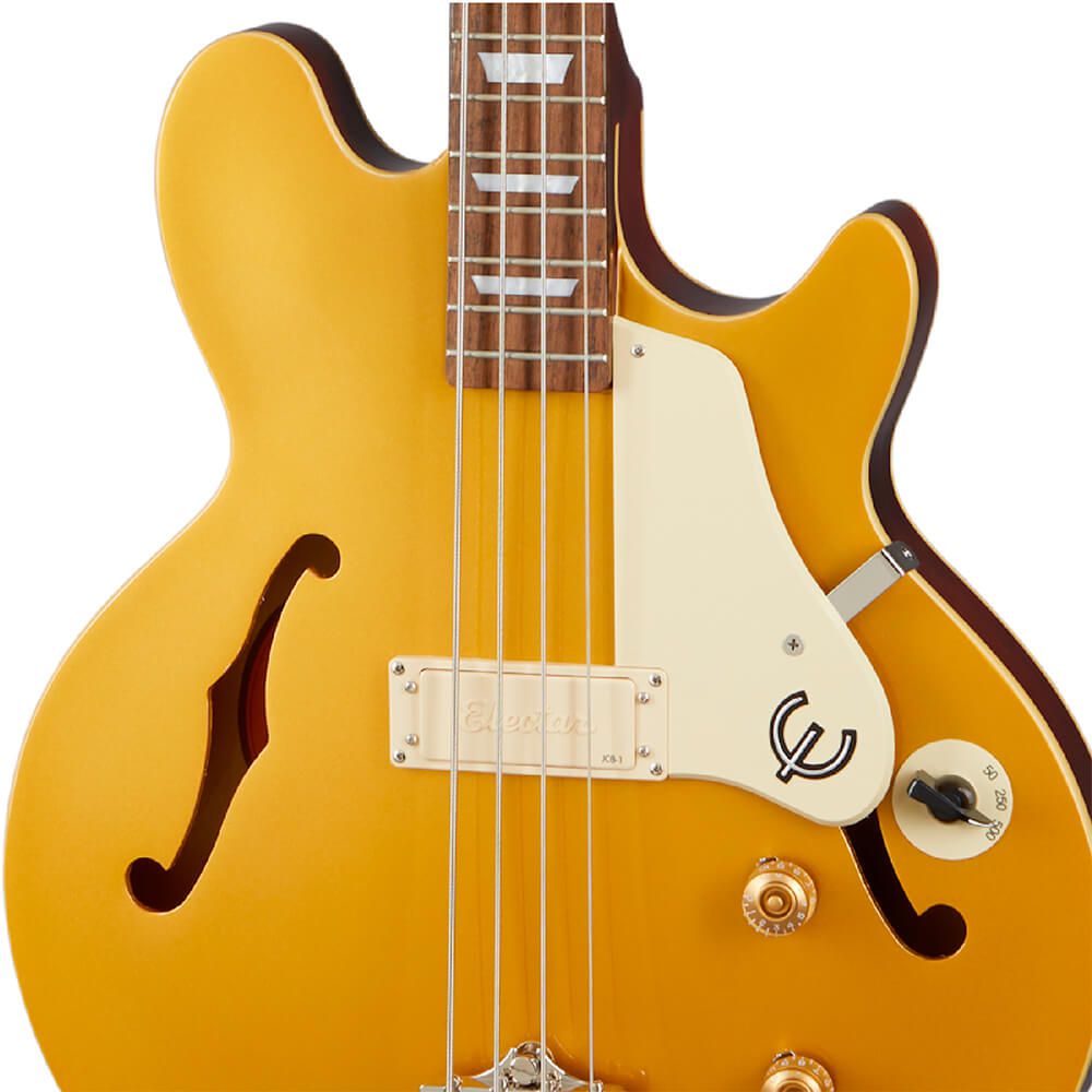 Epiphone Jack Casady Bass Metallic Gold | Pandora Music Shop