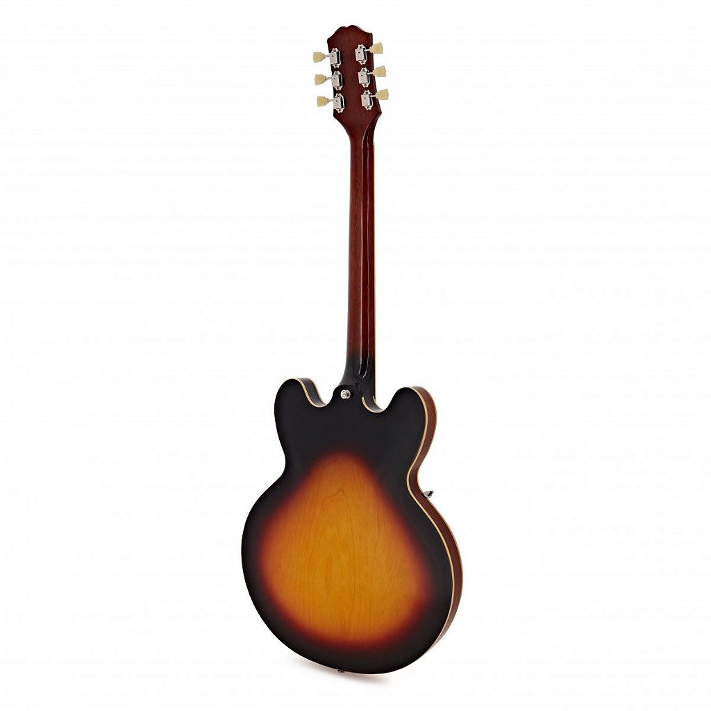 Guitarra Semi-Acústica Epiphone ES 335 Canhoto Sunburst - Bersoti