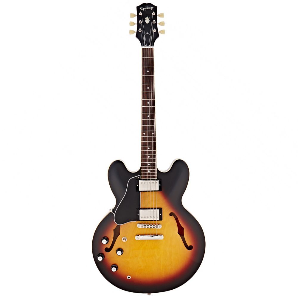 Epiphone ES-335 サンバースト Guitarra Semi-Acústica Epiphone ES 335 Canhoto Sunburst - Bersoti