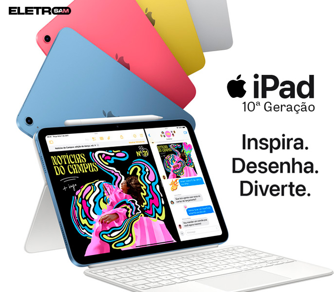 Apple iPad Mini (6ª Geração) 8.3 Wi-fi 64gb - Rosa - Eletrosam | A