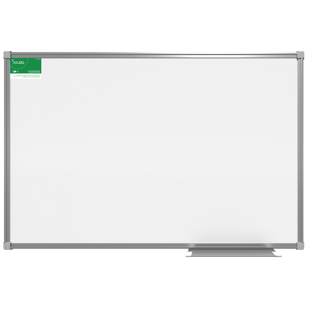 Quadro Branco Std 200x120 Mold ALM POP -Souza - EXEMPLUS COMERCIAL