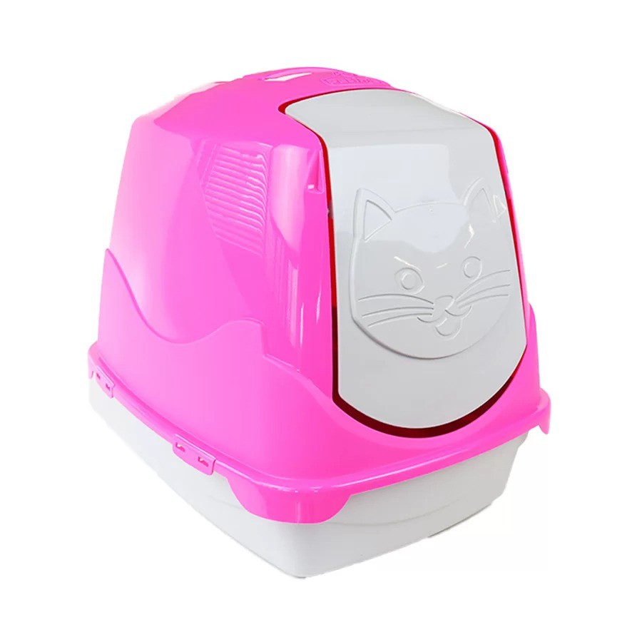 Banheiro Pet Injet Cat Toilet Rosa para Gatos - Casa dos Fazendeiros
