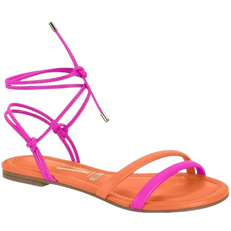 Rasteirinha hot sale vizzano neon