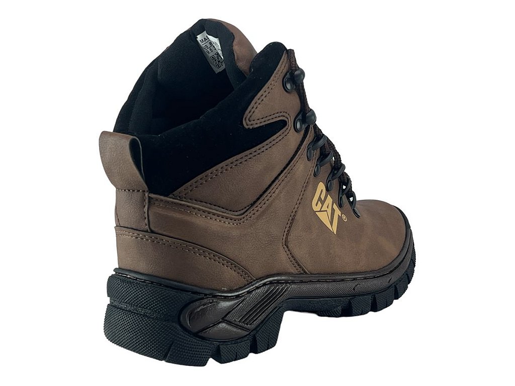 Bota Masculina Caterpillar Em Couro