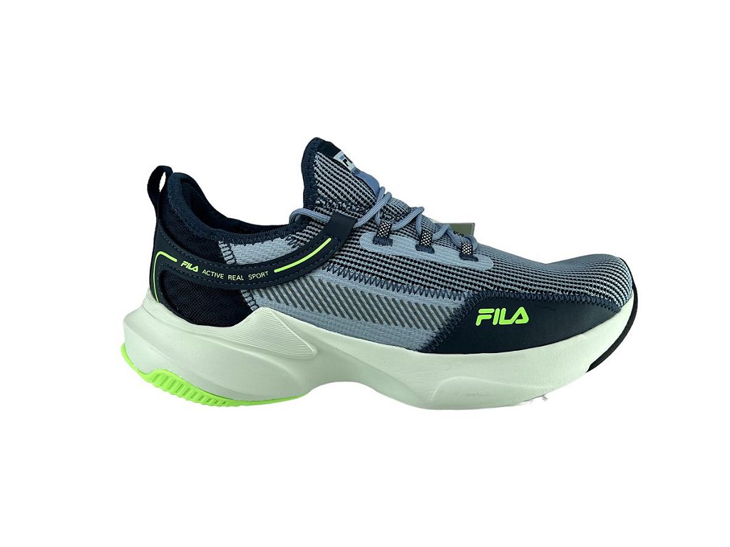 TENIS FILA VEGA AZUL CLARO MARINHO VERDE CLARO Op o Store Online