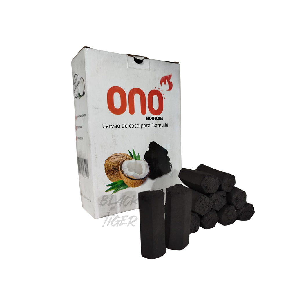 Carvão Zomo ONO Narguile Coco Slim 1Kg - Tabacaria BT - Tabacaria