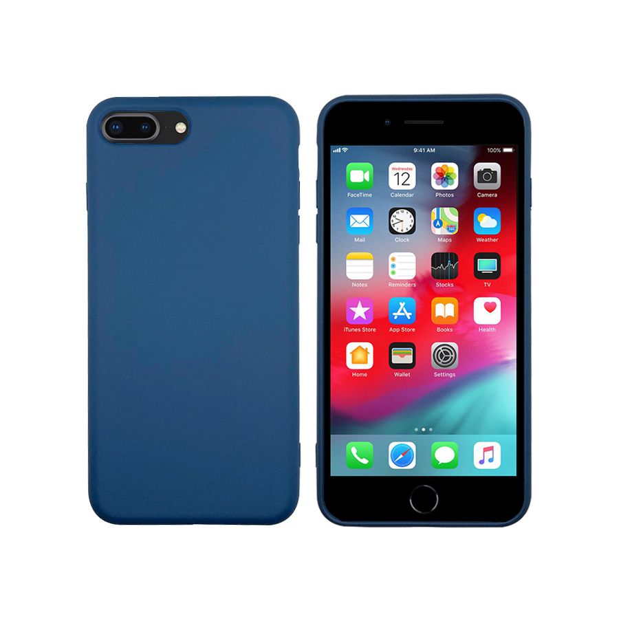 Capa de Silicone Luxo p/ iPhone 7 plus/8plus - Empório Gleiser's
