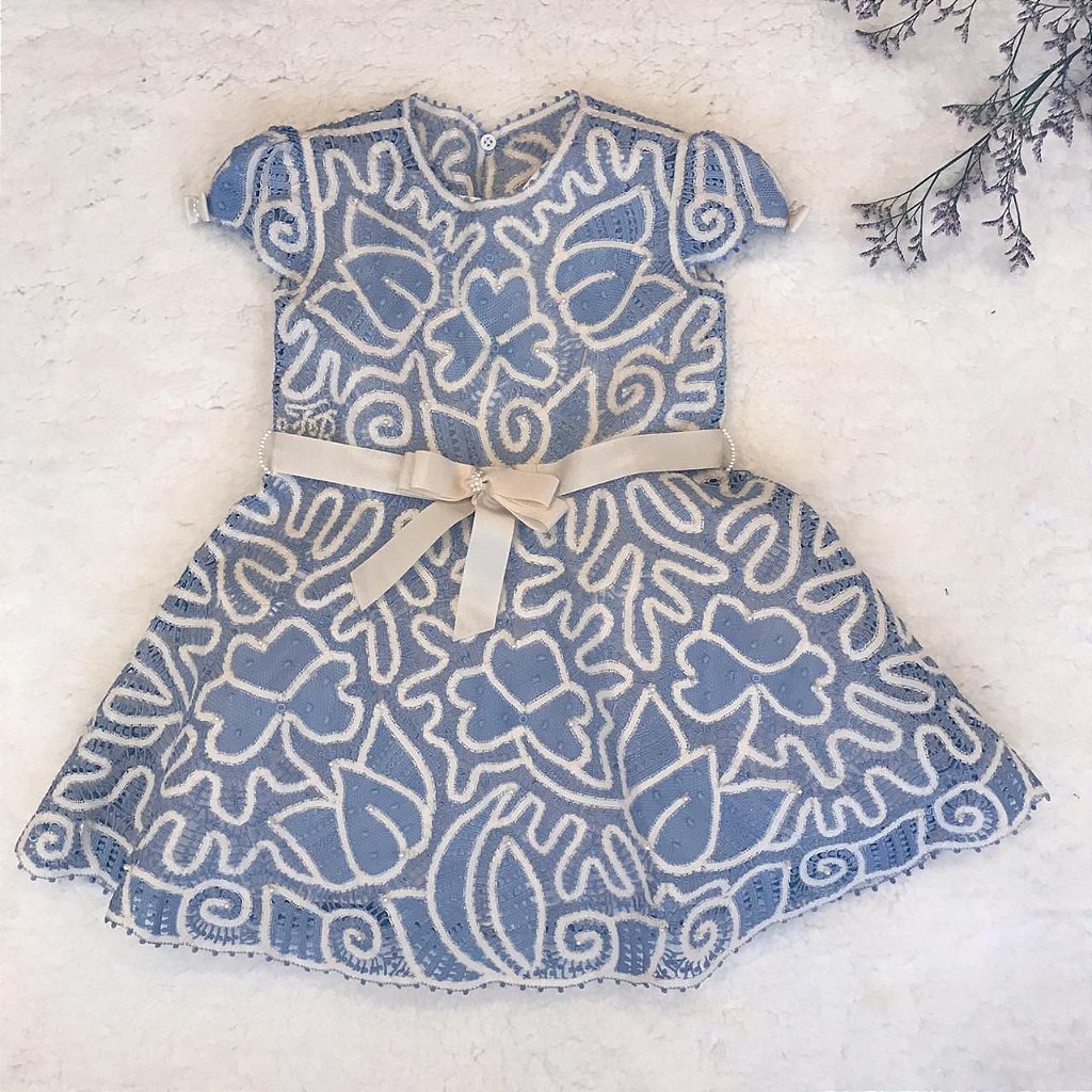Vestido infantil store de renascença