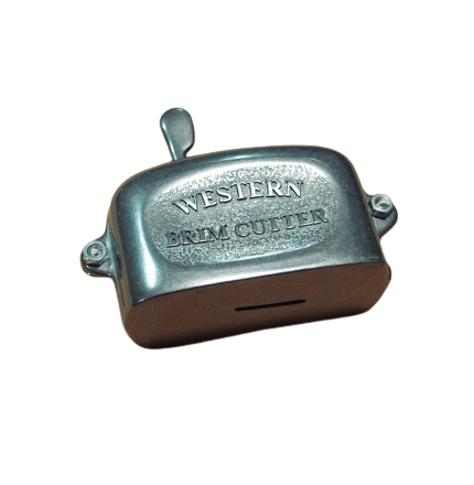 Cortador De Aba De Chapéu M&F Western Brim Cutter Texas Indian