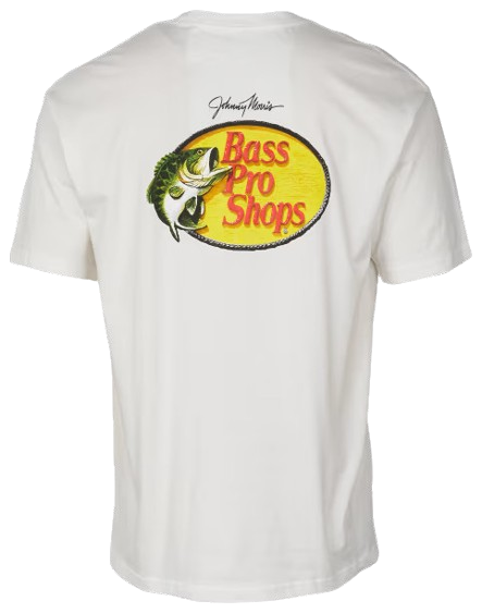 Camiseta Bass Pro Shops Johnny Morris White - Texas Indian