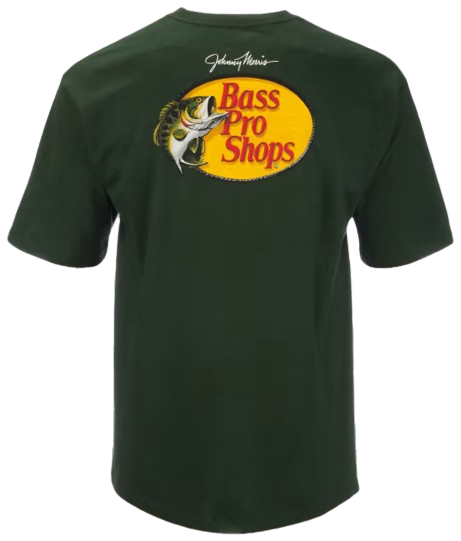 Camiseta Bass Pro Shops Johnny Morris Hunter Green - Texas Indian
