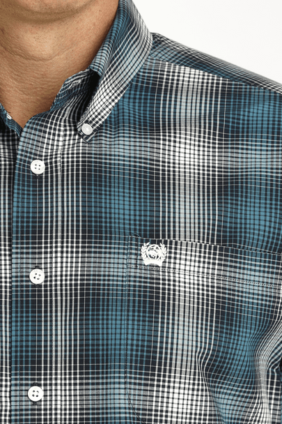 Camisa Cinch Manga Curta MTW1111463 - Texas Indian