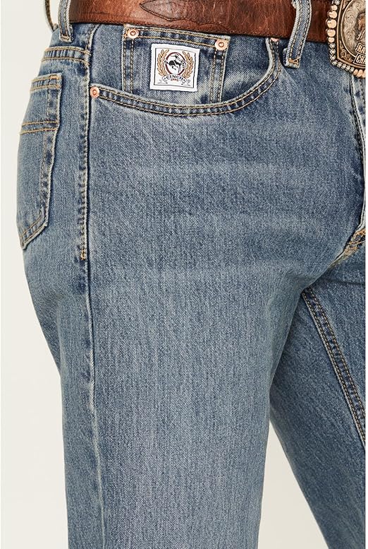Calça Cinch White MB92834003 - Texas Indian