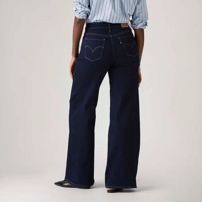 Calça Jeans Levis 318® Wideleg Lavagem Escura 001PZ0009 - Texas Indian