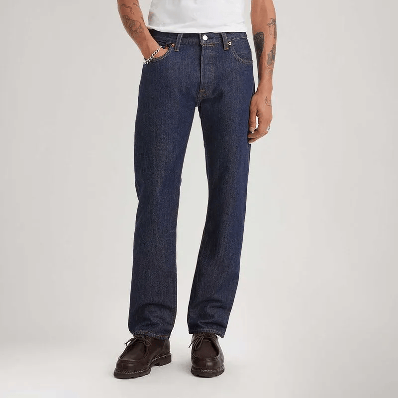 Calça Jeans Levis 501® Original Lavagem Escura 005010115 - Texas