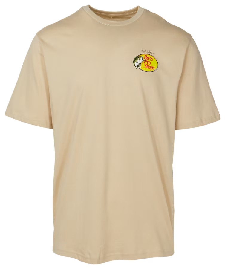 Chemise homme Bass Pro Shops taille XXL Johnny Morris pêche manches