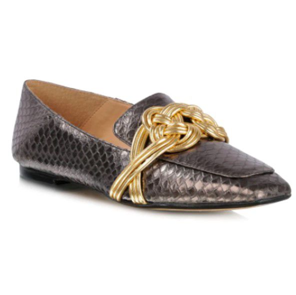 Mocassim, Grafite Ouro - Luíza Barcelos - Cannelle Store - Sapatos  Femininos - Compre On line