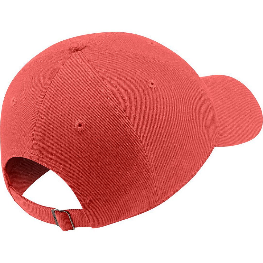 Boné Nike Sportswear H86 Futura Washed Aba Curva - Salmão+Branco - Loja XT  Surf Original