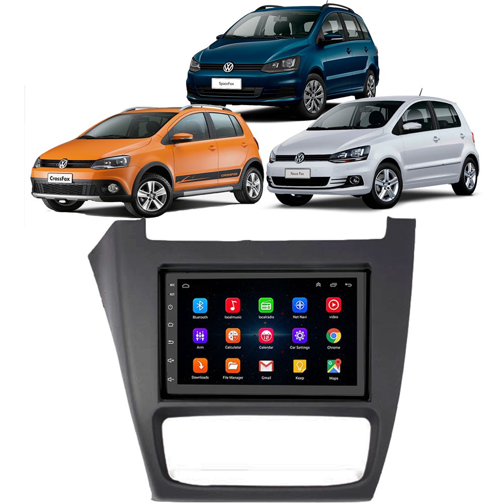 Kit Central Multimídia Android Astra Fox SpaceFox CrossFox 2014