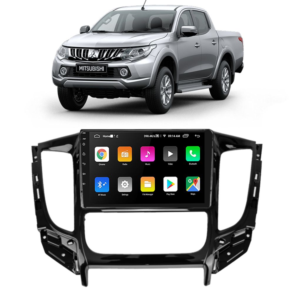 UV/LED プロフォーマンス トリニティ45g Kit Multimídia Android Mitsubishi L200 Triton Pajero 9