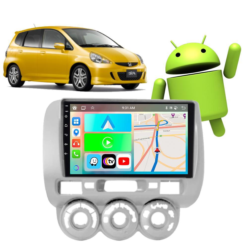 ホンダ　フィット　Android CarPlay AndroidAuto Central Multimídia Fit 2004-2008 Android CarPlay Siri GPS