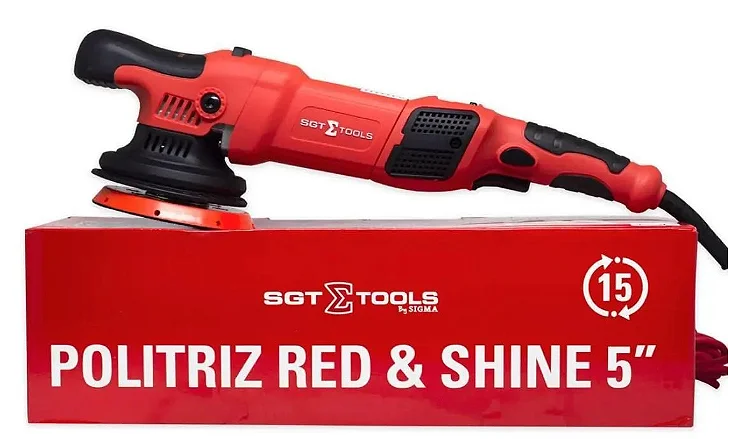 Politriz Roto Orbital 5 Pol. Red&Shine 220v Sgt-5116 Sigma