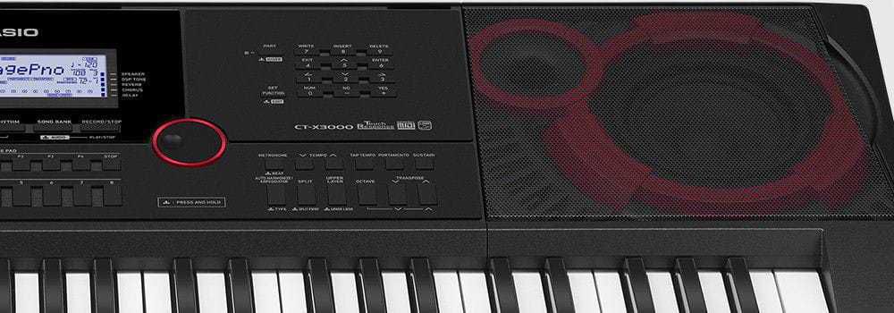 Teclado Musical Casio Ct x3000 61 teclas Sensitivas - Super Sonora