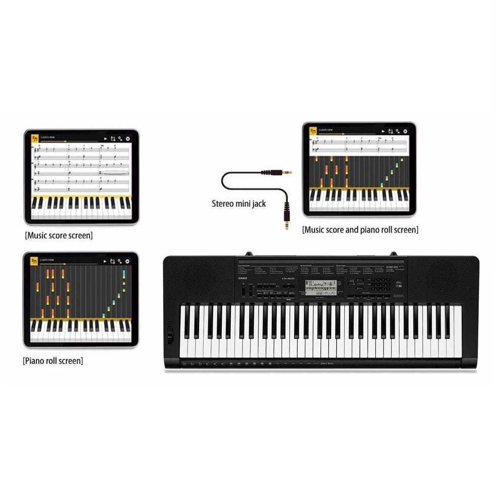 Teclado Casio CTK 3500 com Suporte e Banqueta | Super Sonora