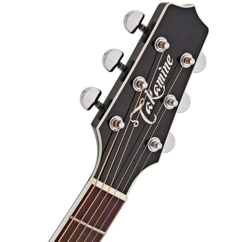 Violão Elétrico Takamine EF341sc Preto - Super Sonora - Super