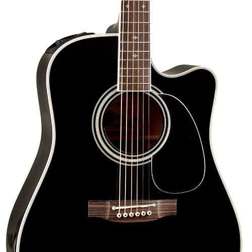 Violão Elétrico Takamine EF341sc Preto - Super Sonora - Super