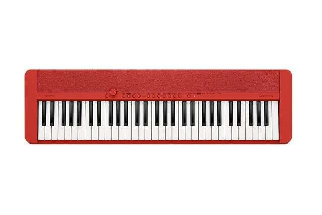 Teclado Musical Casio CT-S1 Vermelho - Super Sonora - Super Sonora