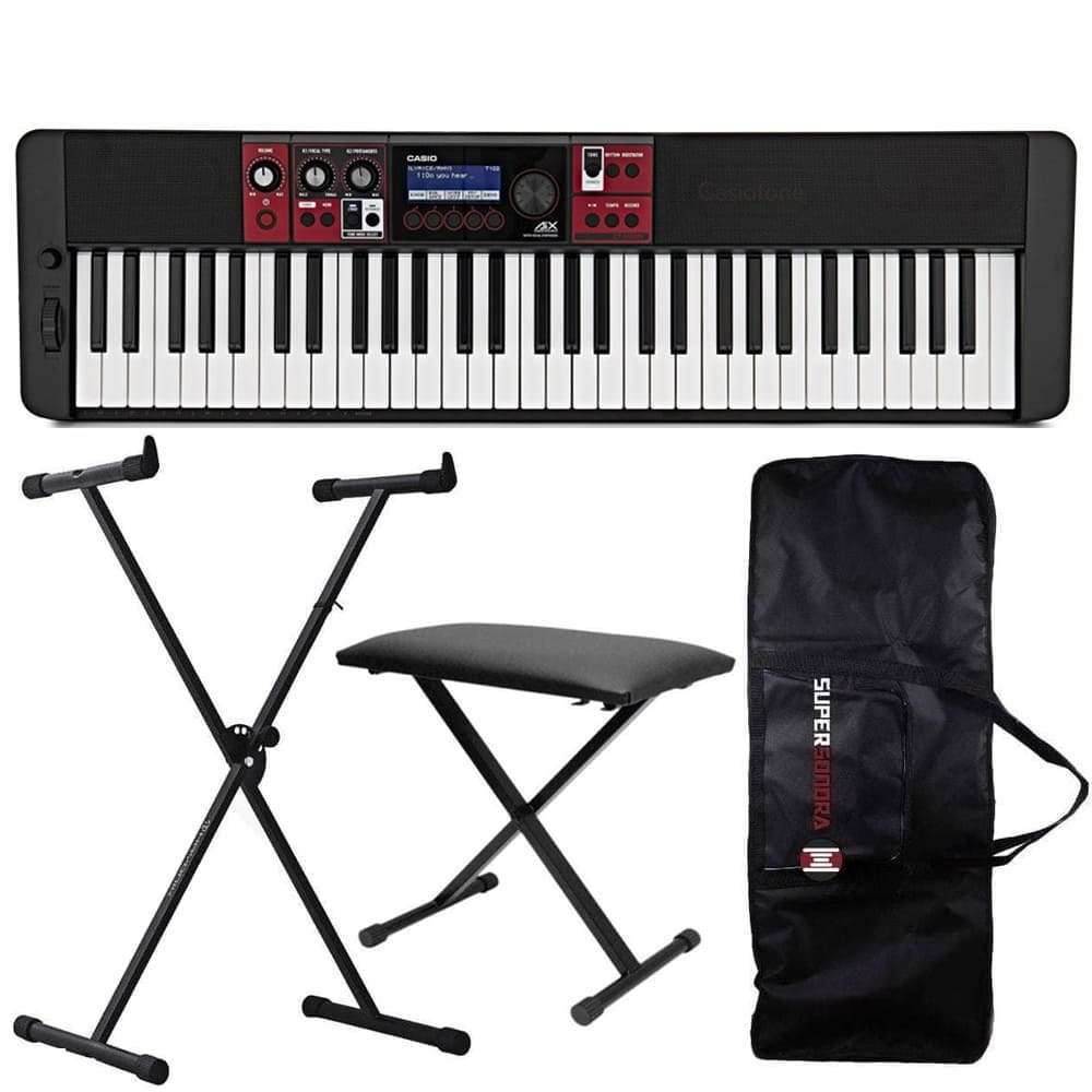 Teclado Musical Casio CT-S1000 Kit Completo - Super Sonora