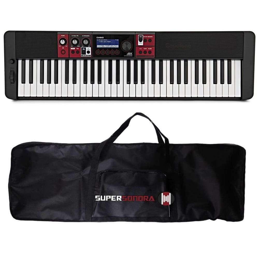 Teclado Musical Casio CT-S1000 com Capa - Super Sonora - Super