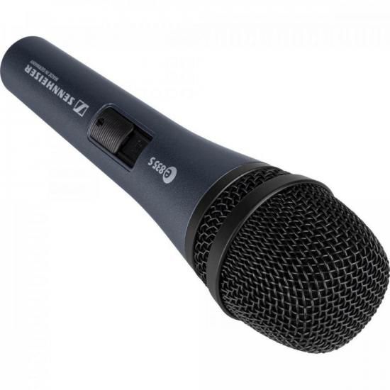 Microfone Sennheiser E835-S Qualidade Superior a Shure - Super