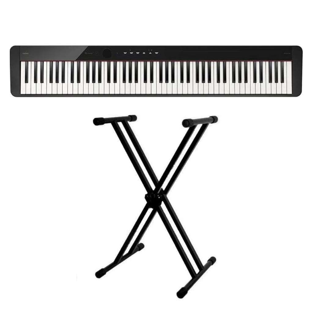 Piano Digital Casio Privia PX-S1100 Preto com Suporte - Super