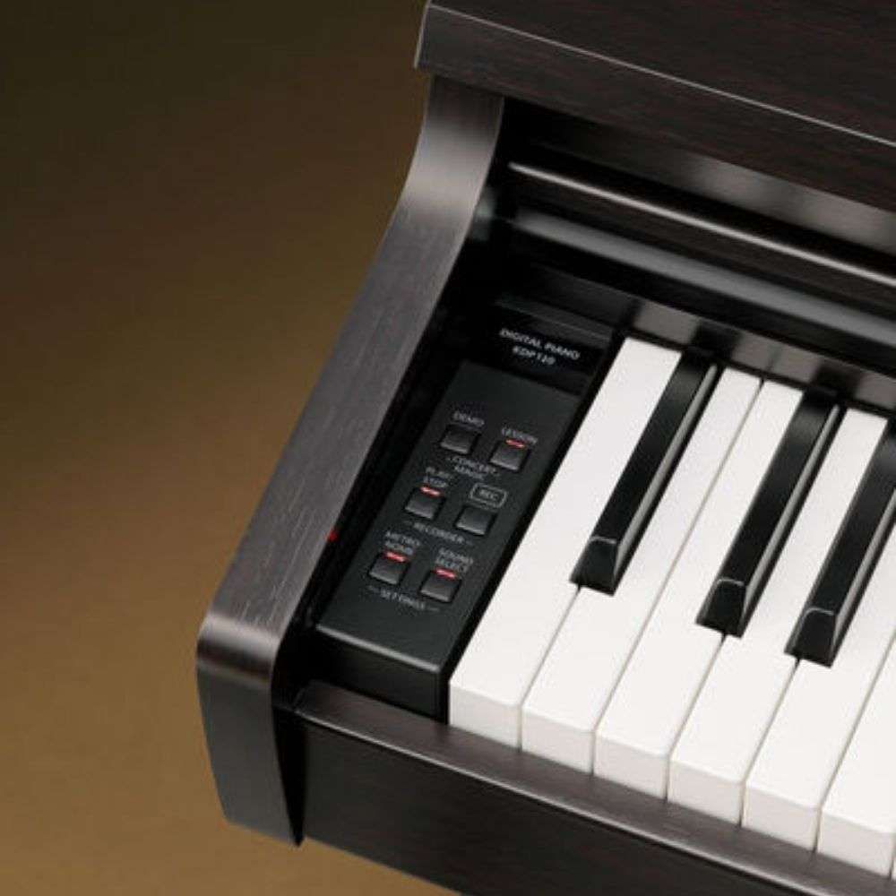 Piano Digital Kawai KDP120 Bluetooth MIDI - Super Sonora - Super