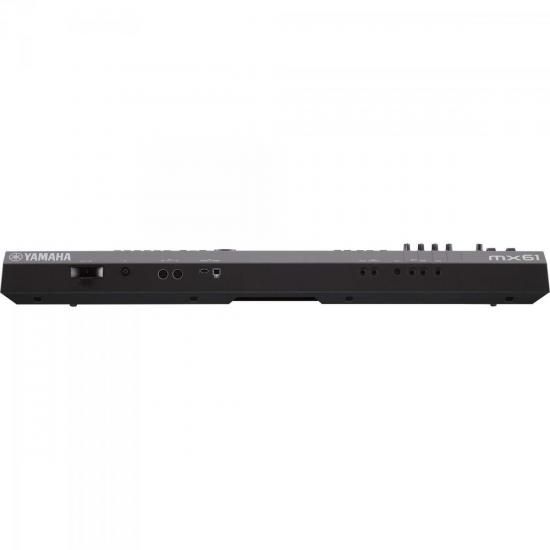 Teclado Sintetizador YAMAHA MX61 Preto - Super Sonora - Super