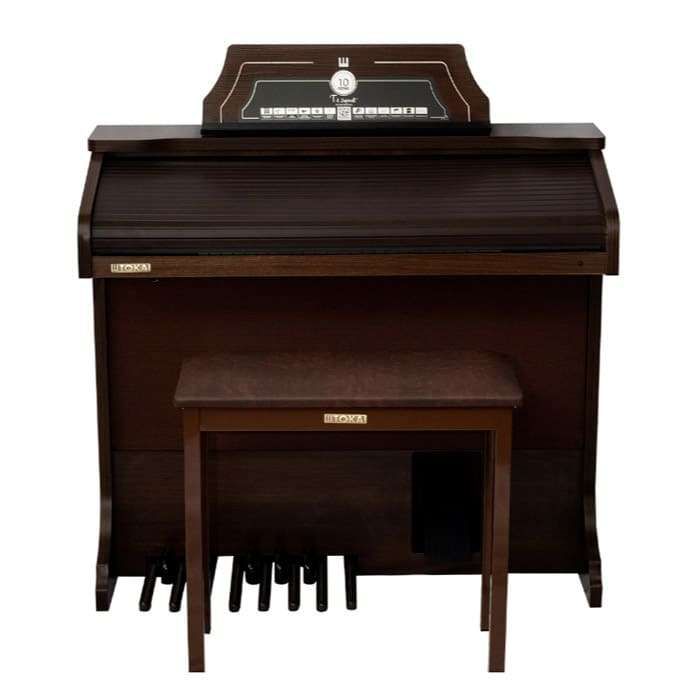 Órgão Eletrônico Tokai T1-Spinet Marrom - Super Sonora - Super