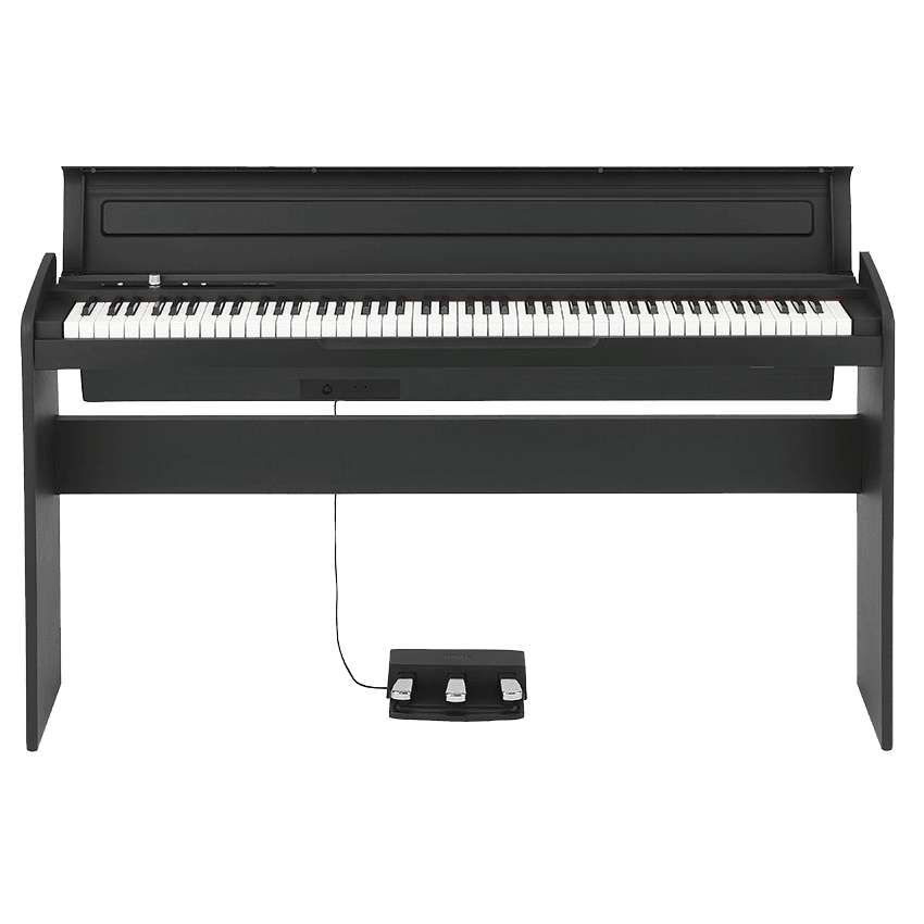 Piano Digital Korg LP-180 Preto 88 Teclas com Estante e Pedal