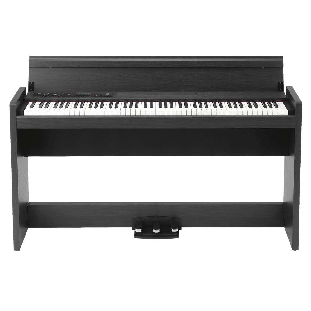 鍵盤楽器 KORG LP-380 Piano Digital Korg LP 380 Preto 88 Teclas com Estante e Pedal