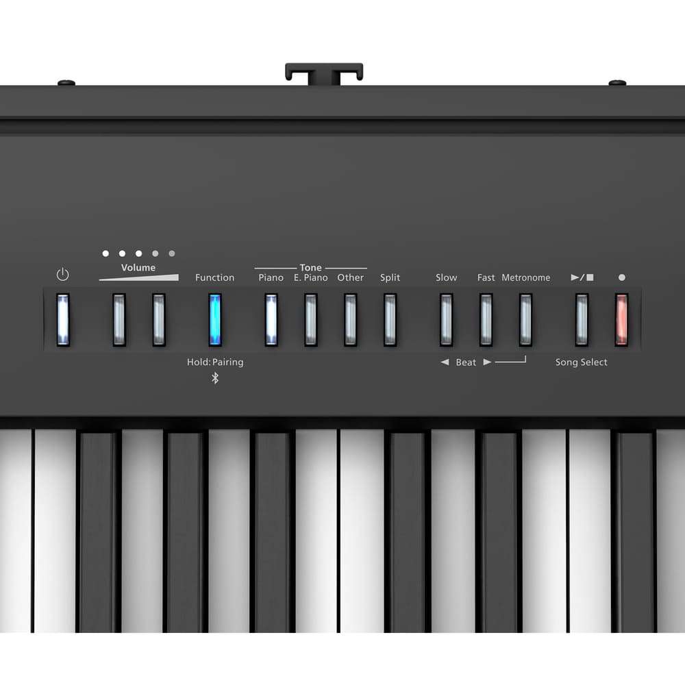 Piano Digital Roland FP-30X Preto 88 Teclas BK - Super Sonora