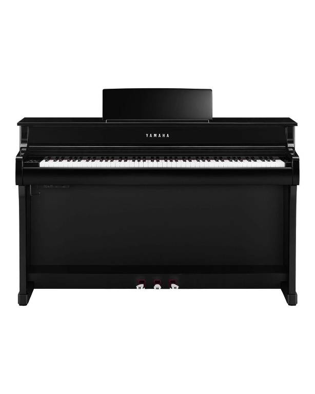 Piano Digital Yamaha Clavinova CLP835 Preto - Super Sonora - Super