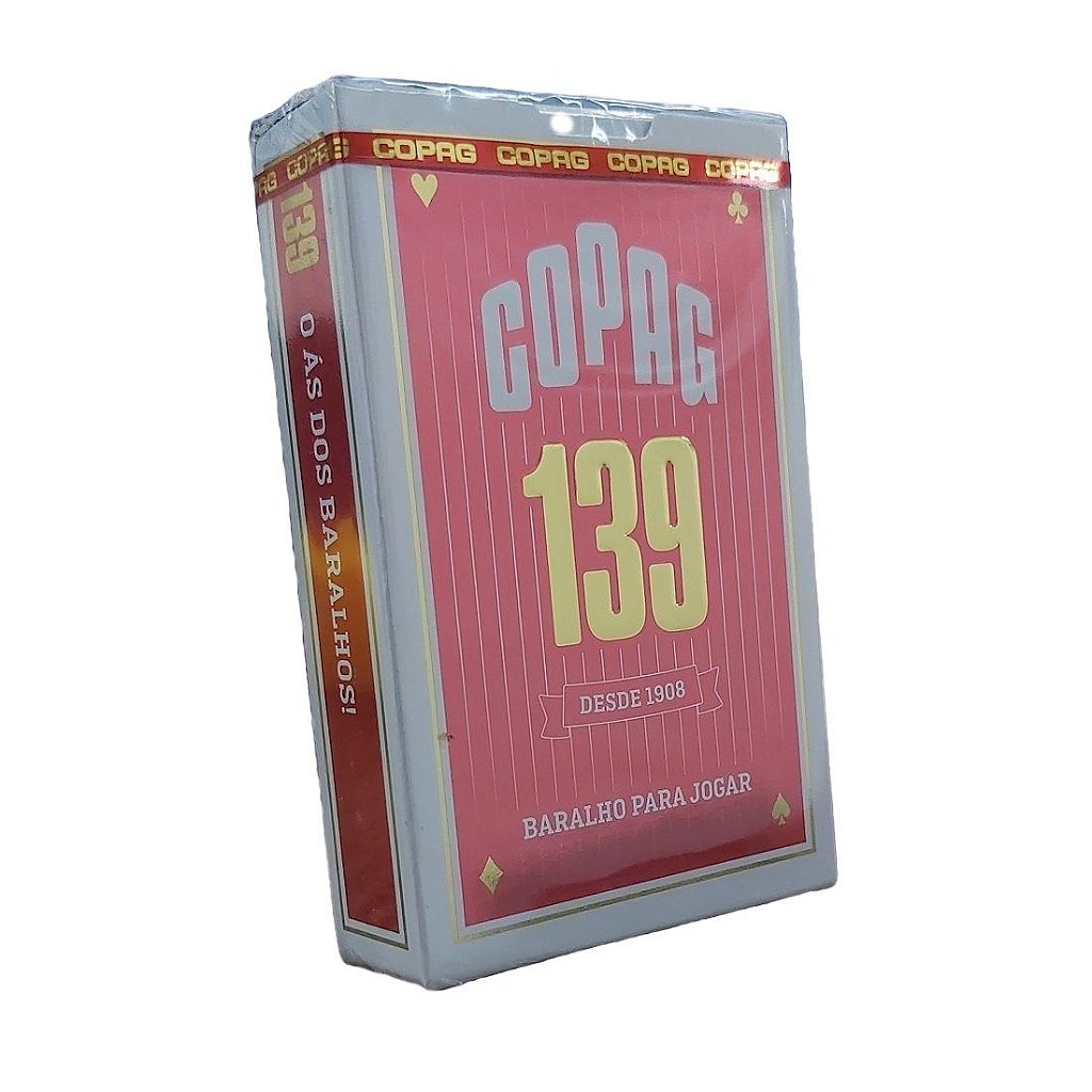 Jogo de Cartas Baralho Truco Poker Copag 139 - Cubo Store