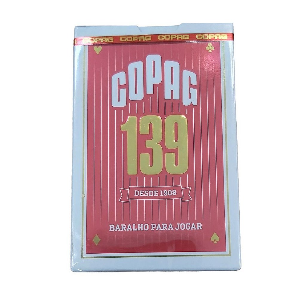 Jogo de Cartas Baralho Truco Poker Copag 139 - Cubo Store