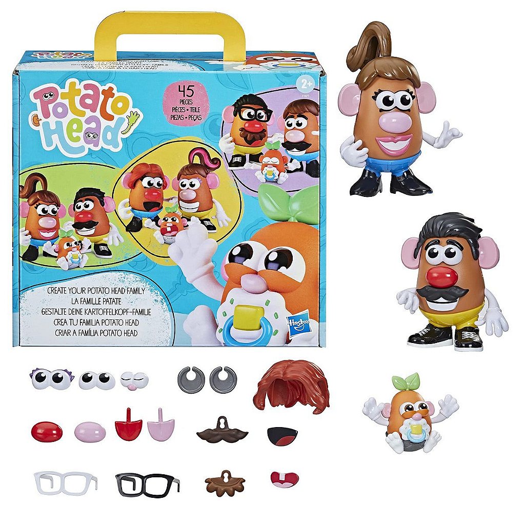 Mr. Potato Head Jogo Montar Cabeça de Batata Hasbro Original - Dalia Varejo