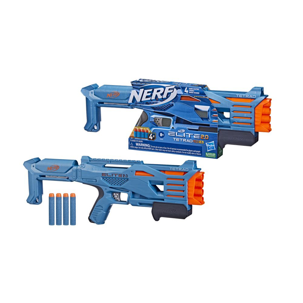 Arminha De Brinquedo Nerf Elite 2.0 Shockwave Com 30 Dardos