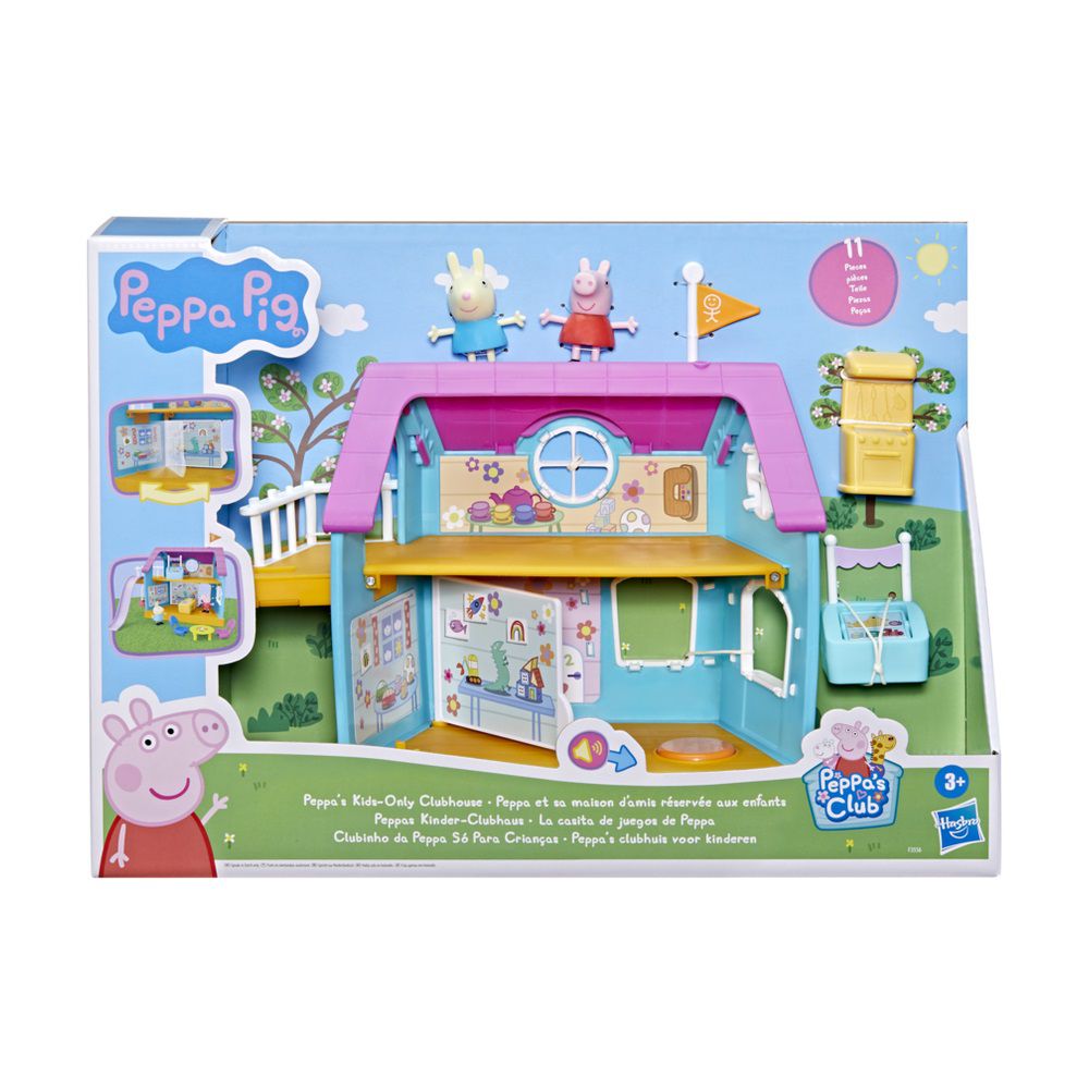 Peppa Pig Casinha de Brinquedo Infantil + Acessórios Hasbro - Dalia Varejo