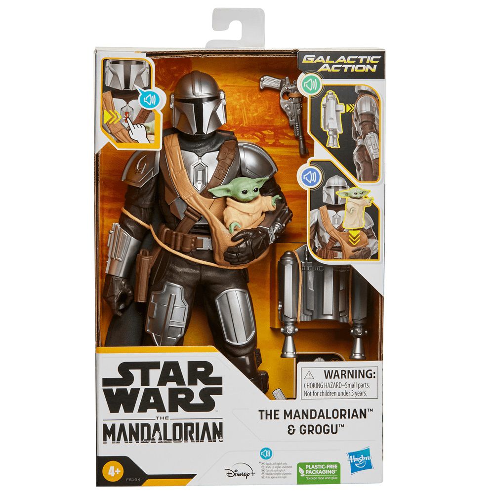 Boneco Baby Yoda The Child Grogu: O Mandaloriano The Mandalorian